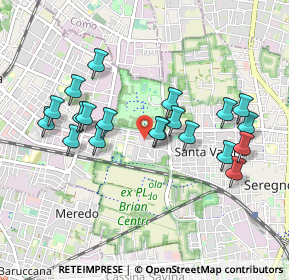Mappa Via Giovanni Cimabue, 20831 Seregno MB, Italia (0.892)