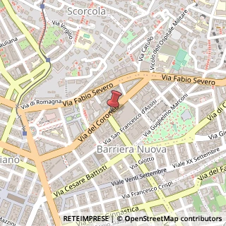 Mappa Via del Coroneo, 5, 34133 Trieste, Trieste (Friuli-Venezia Giulia)