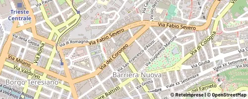 Mappa Trieste