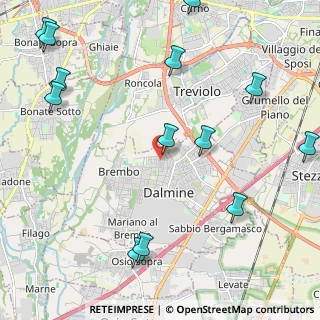 Mappa Via Giotto, 24044 Dalmine BG, Italia (2.87846)
