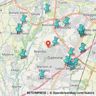 Mappa Via Carlo Cattaneo, 24044 Dalmine BG, Italia (2.6235)