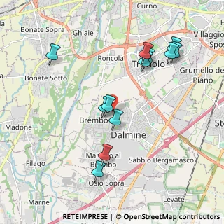 Mappa Via Carlo Cattaneo, 24044 Dalmine BG, Italia (2.01)