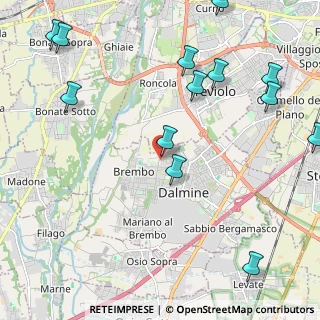 Mappa Via Carlo Cattaneo, 24044 Dalmine BG, Italia (2.82538)