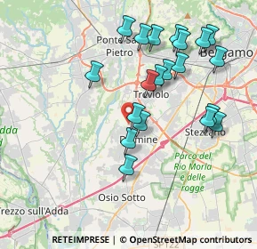 Mappa Via Carlo Cattaneo, 24044 Dalmine BG, Italia (3.8645)