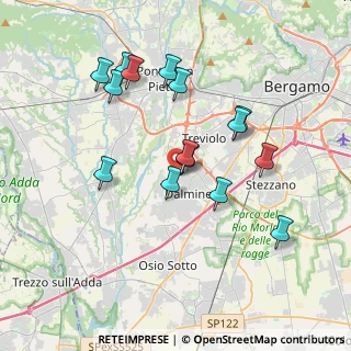 Mappa Via Carlo Cattaneo, 24044 Dalmine BG, Italia (3.53533)