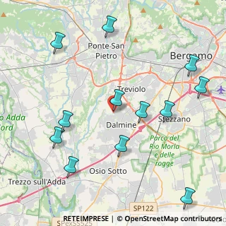 Mappa Via Carlo Cattaneo, 24044 Dalmine BG, Italia (4.89917)