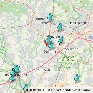 Mappa Via Carlo Cattaneo, 24044 Dalmine BG, Italia (5.9075)