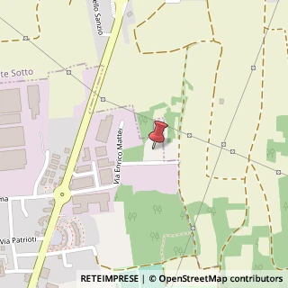 Mappa Via E. Mattei, 25, 24040 Madone, Bergamo (Lombardia)