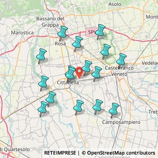Mappa Via Gioacchino Rossini, 35015 Galliera Veneta PD, Italia (7.23875)