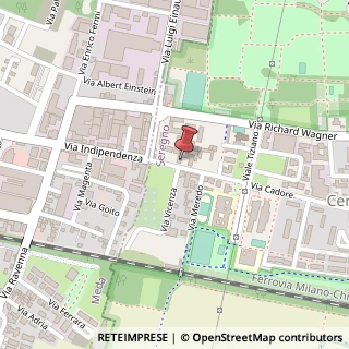 Mappa Via Cadore, 230, 20831 Seregno, Monza e Brianza (Lombardia)