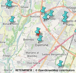 Mappa Via A. Mantegna, 24044 Dalmine BG, Italia (2.78538)