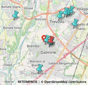 Mappa Via A. Mantegna, 24044 Dalmine BG, Italia (2.02)
