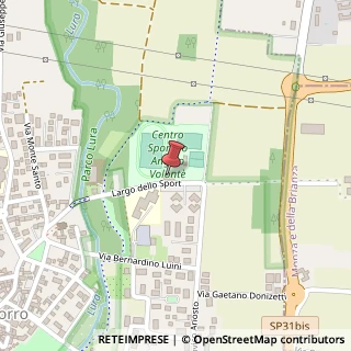 Mappa Via Ludovico Ariosto, 39, 22070 Rovello Porro, Como (Lombardia)
