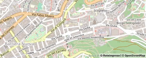 Mappa Trieste