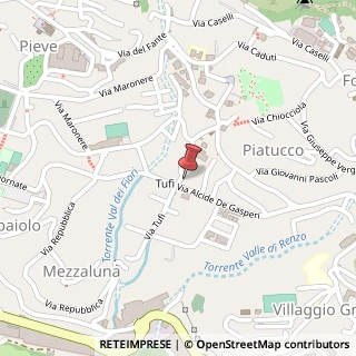 Mappa Via A. De Gasperi, 59, 25065 Lumezzane, Brescia (Lombardia)