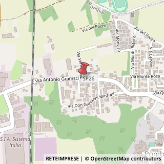 Mappa Via Antonio Gramsci, 41, 28050 Varallo Pombia, Novara (Piemonte)
