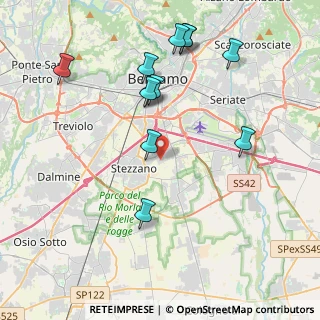 Mappa Via S. Tomaso, 24052 Azzano San Paolo BG, Italia (4.285)