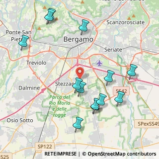 Mappa Via S. Tomaso, 24052 Azzano San Paolo BG, Italia (4.60154)