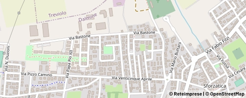 Mappa Dalmine