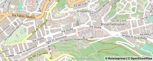 Mappa Trieste