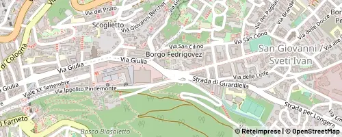 Mappa Trieste