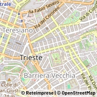 Mapa Trieste