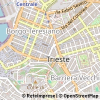 Kaart Trieste