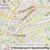 Mapa Trieste