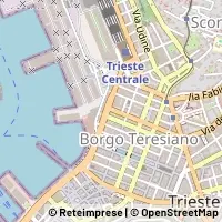 Mapa Trieste