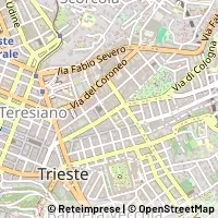 Mapa Trieste