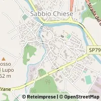 Kort Sabbio Chiese