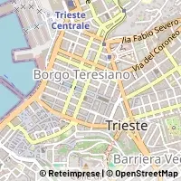 Mapa Trieste