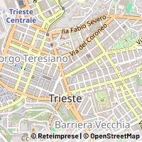 Kaart Trieste
