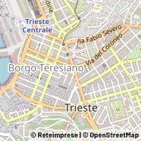 Mapa Trieste