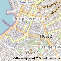 Mapa Trieste