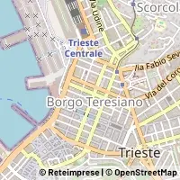 Mapa Trieste