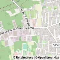 Karte Cardano al Campo