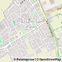 Map Azzano San Paolo