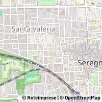 Mapa Seregno