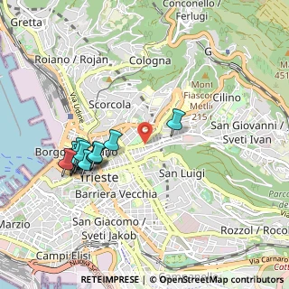 Mappa Via Giulia, 34133 Trieste TS, Italia (0.995)