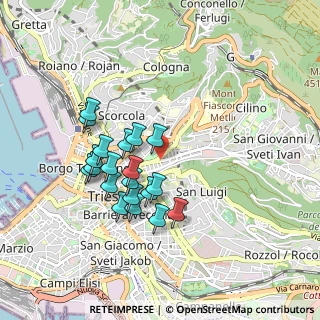 Mappa Via Giulia, 34133 Trieste TS, Italia (0.797)