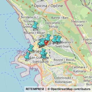 Mappa Via Giulia, 34133 Trieste TS, Italia (1.10818)