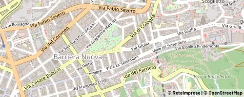 Mappa Trieste