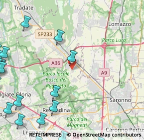 Mappa Via Magenta, 21040 Cislago VA, Italia (7.175)