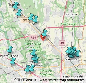 Mappa Via Magenta, 21040 Cislago VA, Italia (5.383)