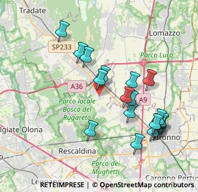 Mappa Via Magenta, 21040 Cislago VA, Italia (3.88)