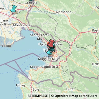 Mappa Via Guido Zanetti, 34133 Trieste TS, Italia (21.38833)
