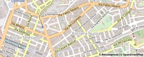 Mappa Trieste