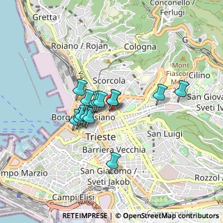 Mappa Piazza Giotti Virgilio, 34133 Trieste TS, Italia (0.608)