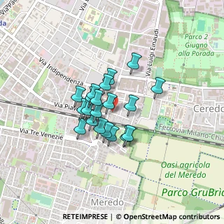 Mappa Via Maroncelli angolo, 20821 Meda MB, Italia (0.2795)